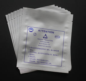 Die feuchtigkeitsfeste Aluminiumfolie des Oxidationswiderstands fertigen packaing helles Schild der Tasche 160*180mm besonders an