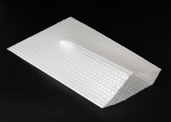 Flache offene 9mm weiße transparente biologisch abbaubare Blasen-Taschen zwei randversiegelte ROHS