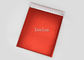 Matte Red Bubble Wrap Mailing schlägt CD Größe gedruckt mit 2 versiegelnden Seiten ein