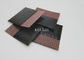 Leitfähige Tasche des glänzenden Schwarz-ISO9001 zwei Schwarz-metallische Blasen-Werbungen der Schicht-4x6