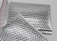 Wasserdichte silberne Luftpolsterfolie-Umschläge, metallische Blasen-Taschen-Antiunebenheit der Folien-6x10