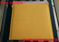 Gelbe Kraftpapier-Postsendung schlägt selbstklebende Robbe Logo Printing Available ein