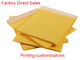 Kurier-Yellow Kraft-  Papier aufgefüllte verschickende Umschläge 9*10“ mit kundenspezifischem Pringting