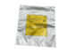 Gelbe Logo Aluminum Foil-Taschen heißgesiegelt für das Verschicken von elektronischen Bauelementen